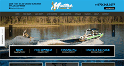 Desktop Screenshot of mattasmarine.com